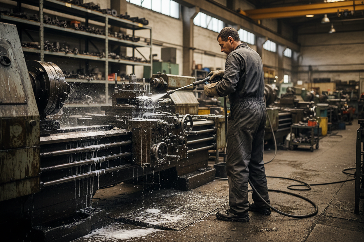 Dégraissage de machines industrielles à Boulogne-Billancourt (92)