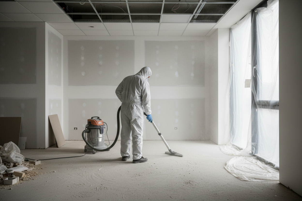 Nettoyage de fin de chantier à Boulogne-Billancourt (92)